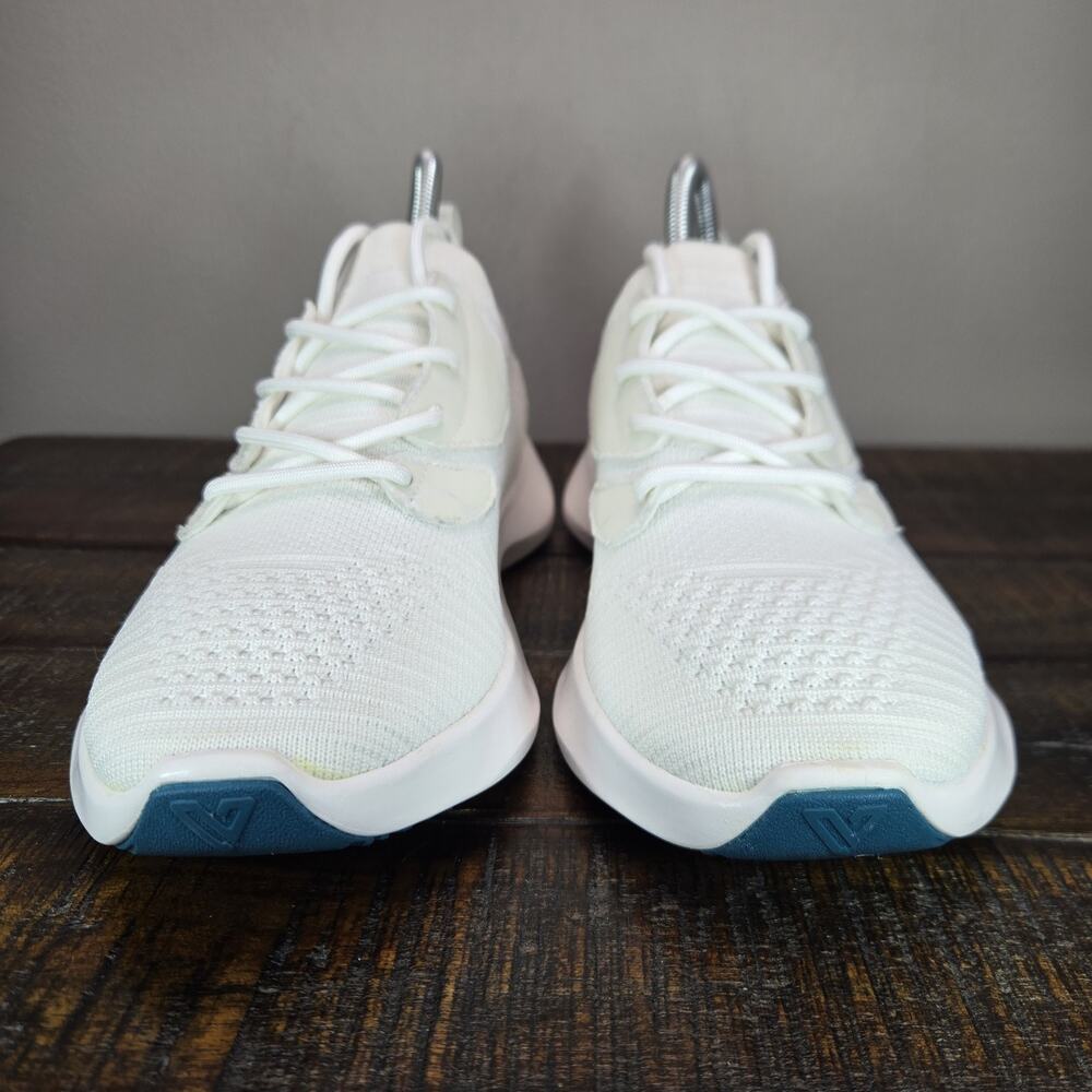 Vessi Everyday Move Lace Up Womens Size 7 Waterproof Shoes Sneakers Polar White - Picture 3 of 12